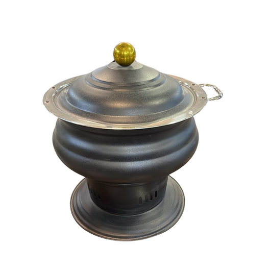 Gujarati Handi Black Chafing Dish - 4 Ltr.