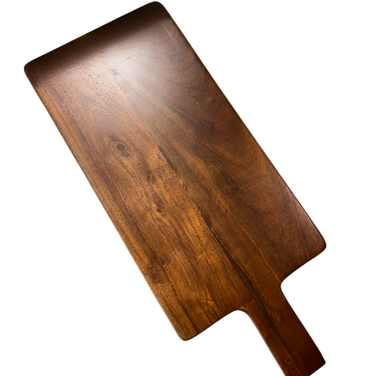Wooden Handle Platter 19*7.5