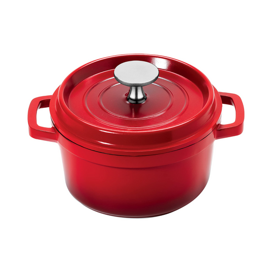 Cast Iron Casserole (Gradient Red)