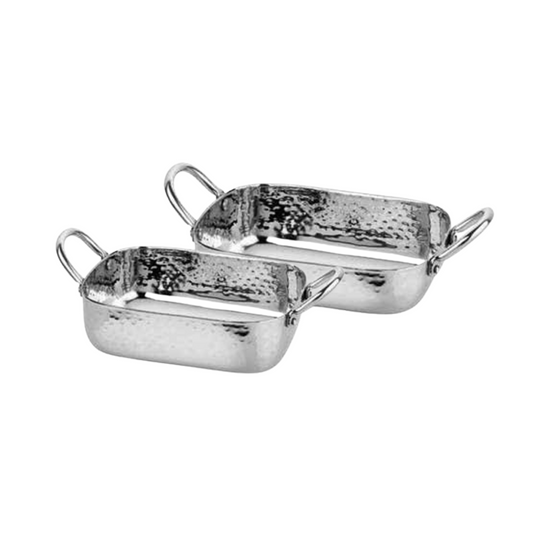 Square Deep Pan - SS Handle