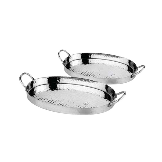 Oval Flat Pan - SS Handle