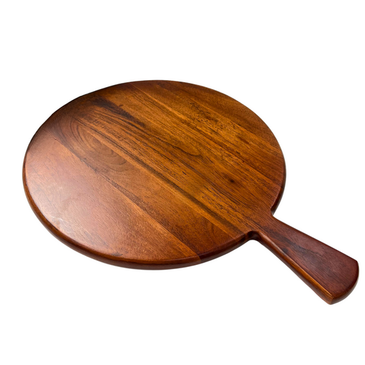 Wooden Flat Pizza Bat 12 inches