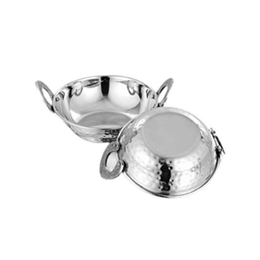 DS-1203.4 Serving Karahi - Emboss Handle 2 Portion