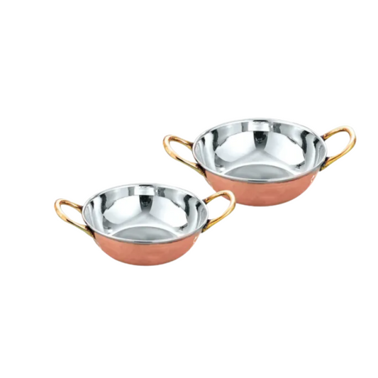 LC-141 Serving Karahi With Handle 2 Portion