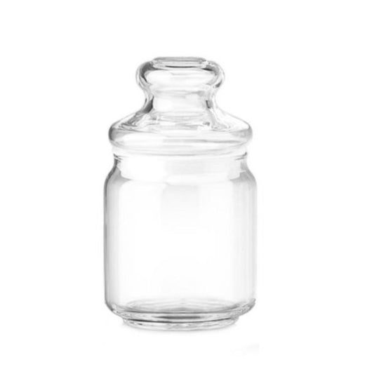 Pop Jar With Glass Lid 500ml