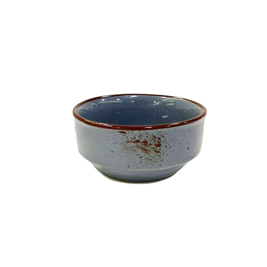 Dotted Grey - Soup bowl