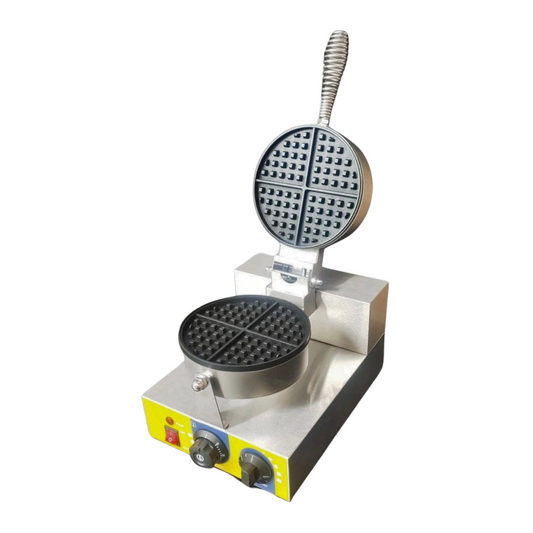 Electric round waffle