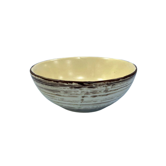 Brown Brush - Serving Bowl