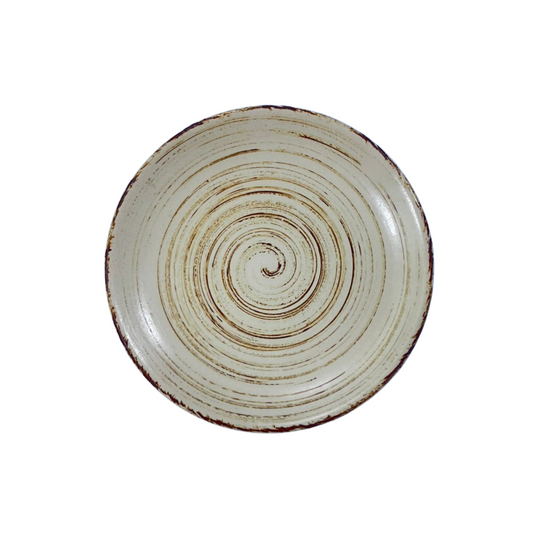 Brown Brush - Quarter Plate