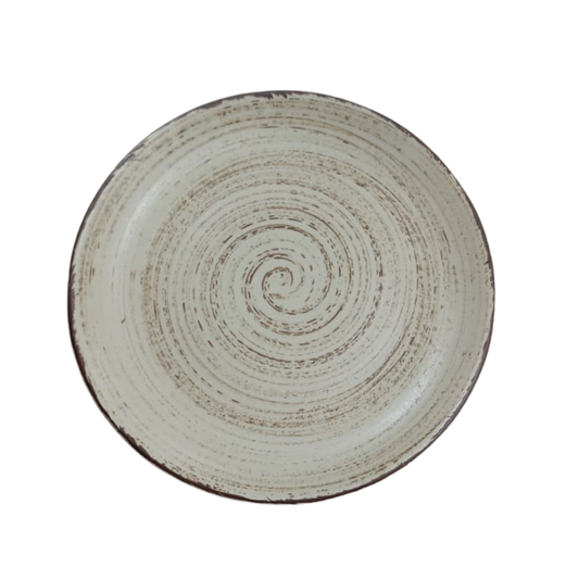 Brown Brush - Half Plate 9"