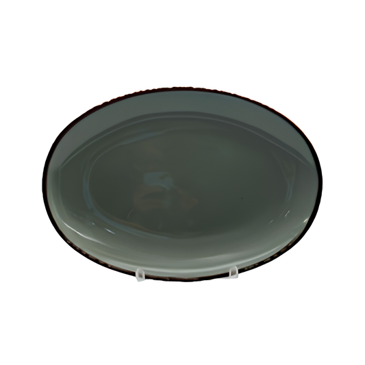 Cadet Grey - Oval Plate