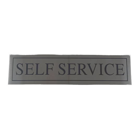 Self Service Sign