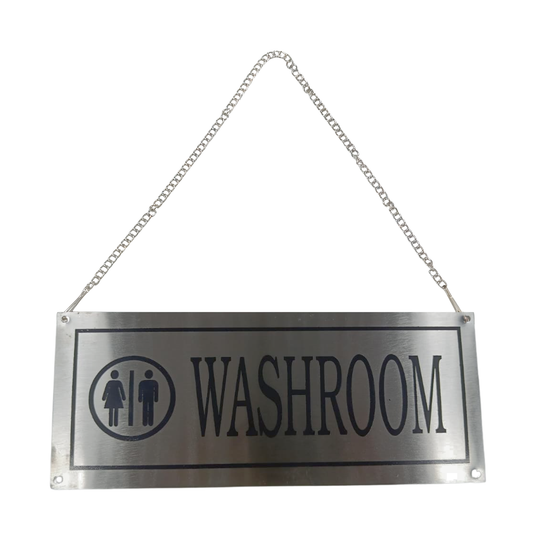Washroom Sign