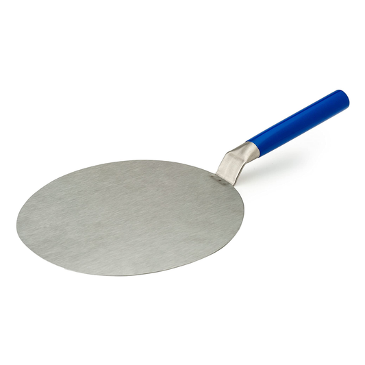 Pizza Spade Round 25 Cm Blue Handle
