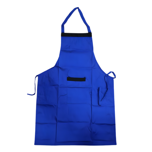 Full Apron Blue With Black Line