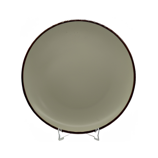 Valley Green - Round Rimless Plate