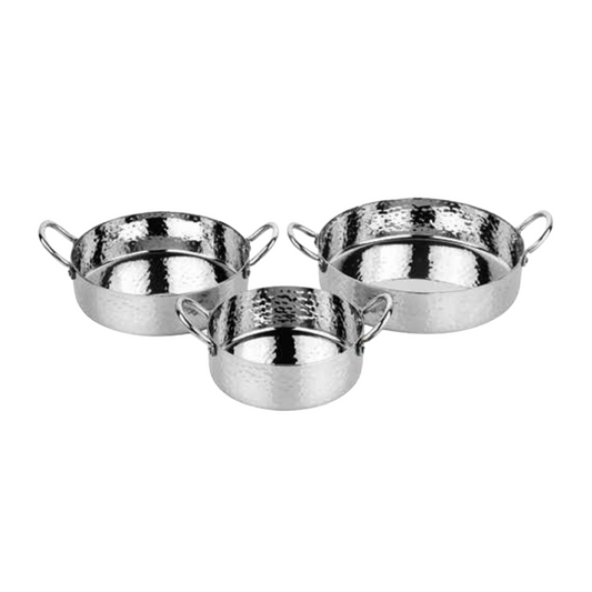 Round Flat Pan - SS Handle
