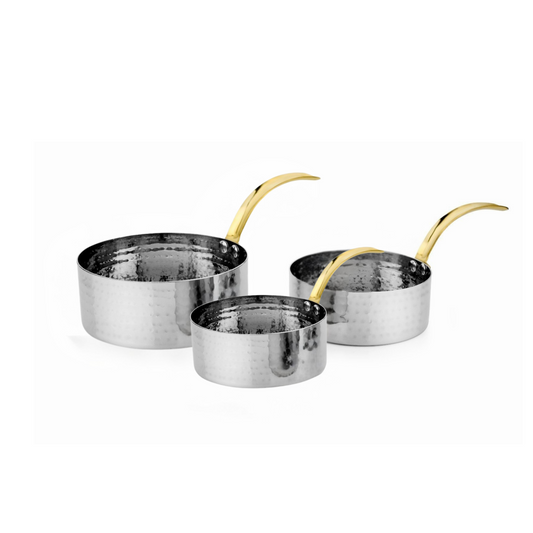 Sauce Pan - Brass Handle