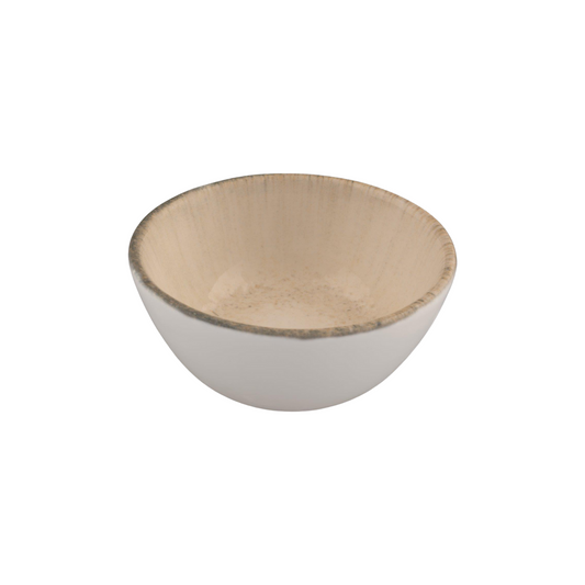 Iris Beige - Round Bowl
