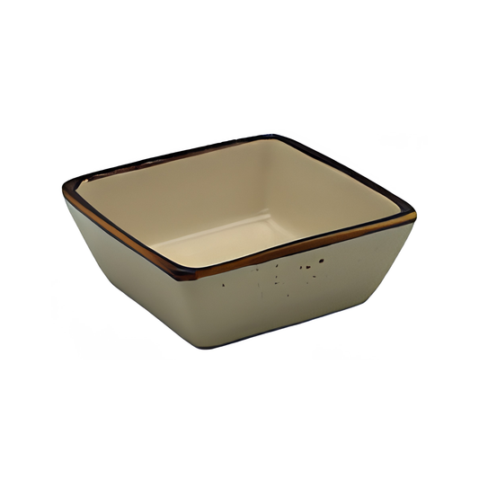 Dusty Beige - Square Bowl