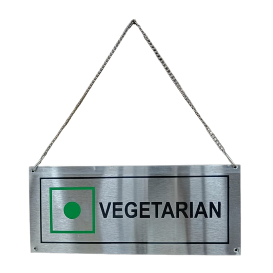 Vegetarian Sign
