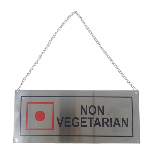 Non-Vegetarian Sign