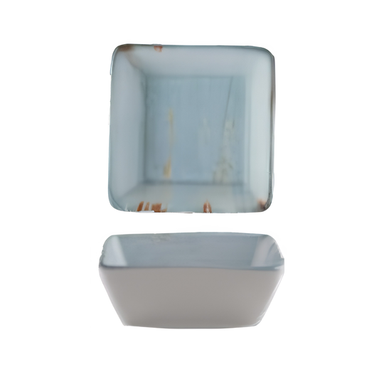 Timber Blue  - Square Bowl 7 x 7 x 2.8 CM