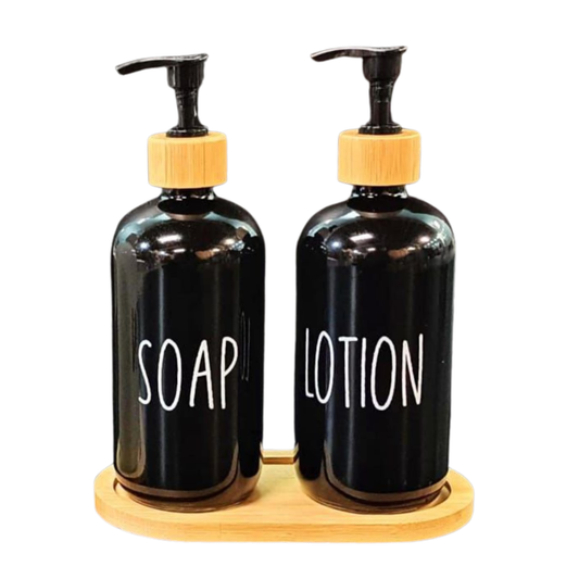Soap & Lotion Dispenser 500 ML - Black