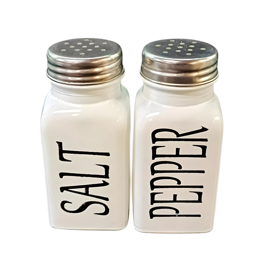Salt & Pepper Set 2pp - White