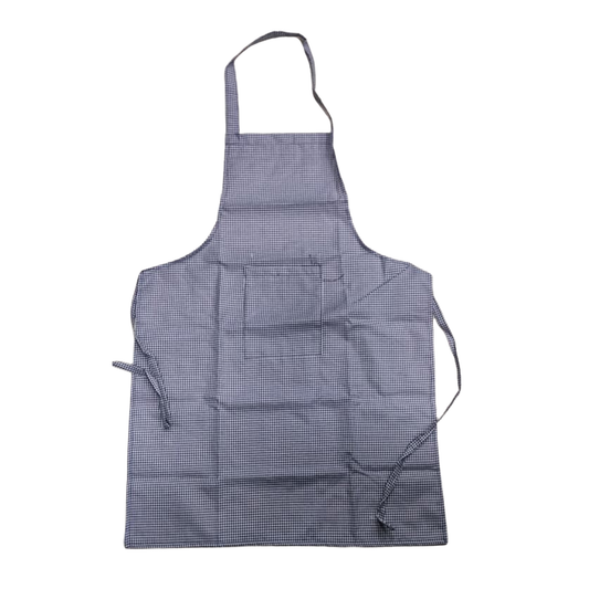 Full Apron Black White Checks
